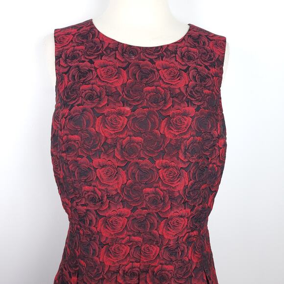 Brooks Brothers Red Floral Mini Dress - Picture 2 of 11